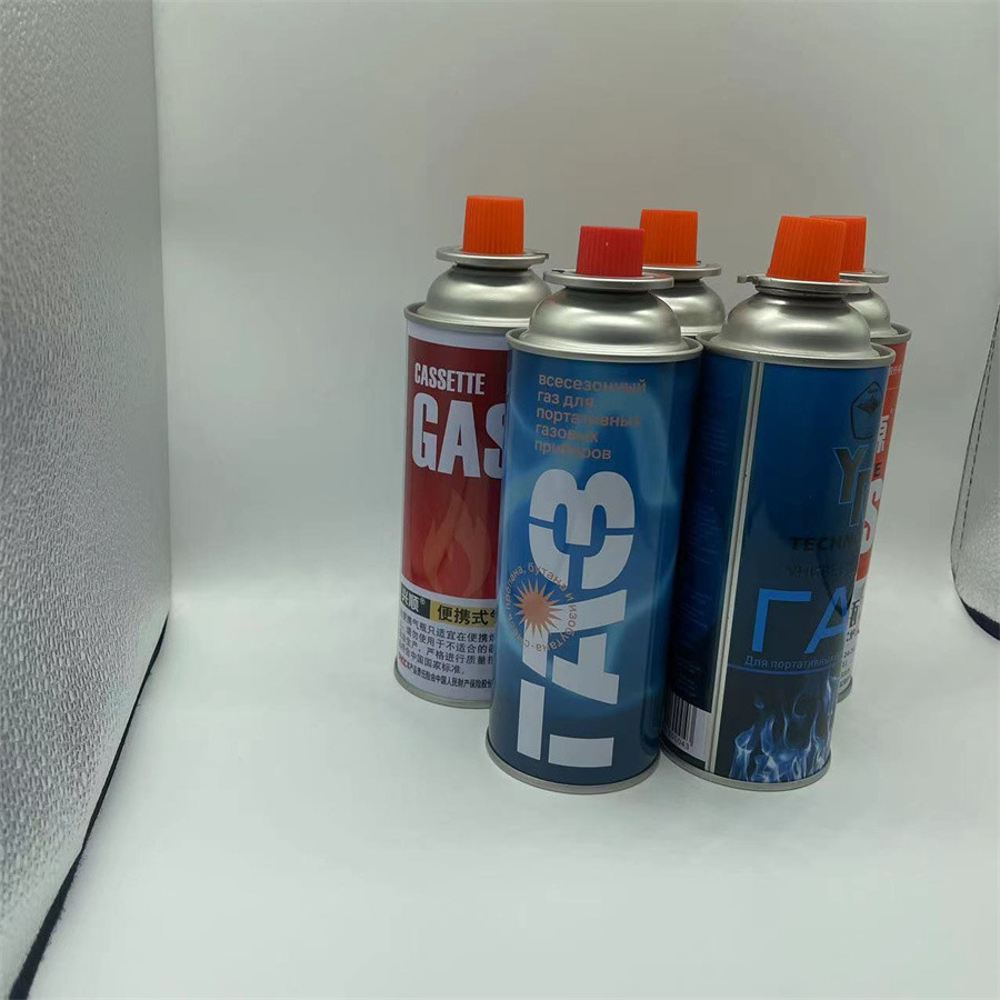 Straight Wall Butane Gas Canister for Cooking Fuel Type Butane Gas And Propane Gas