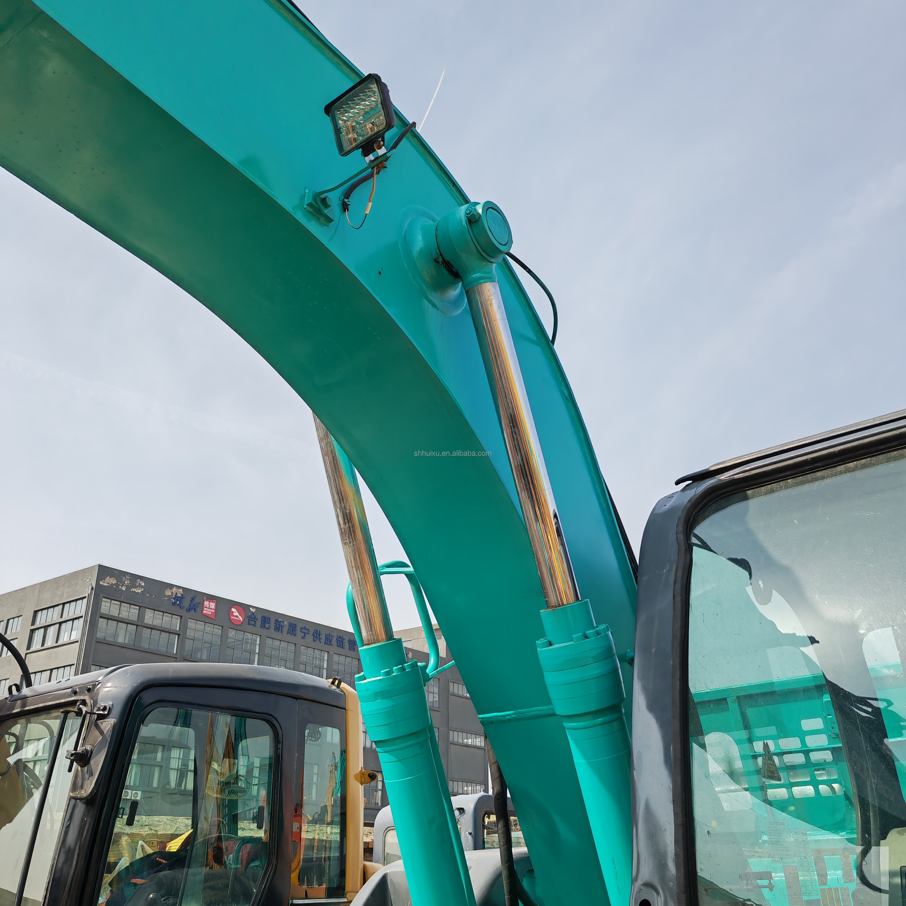 Used 135 Kobelco Excavator Blue Paint Second Hand Kobelco135 13 Ton
