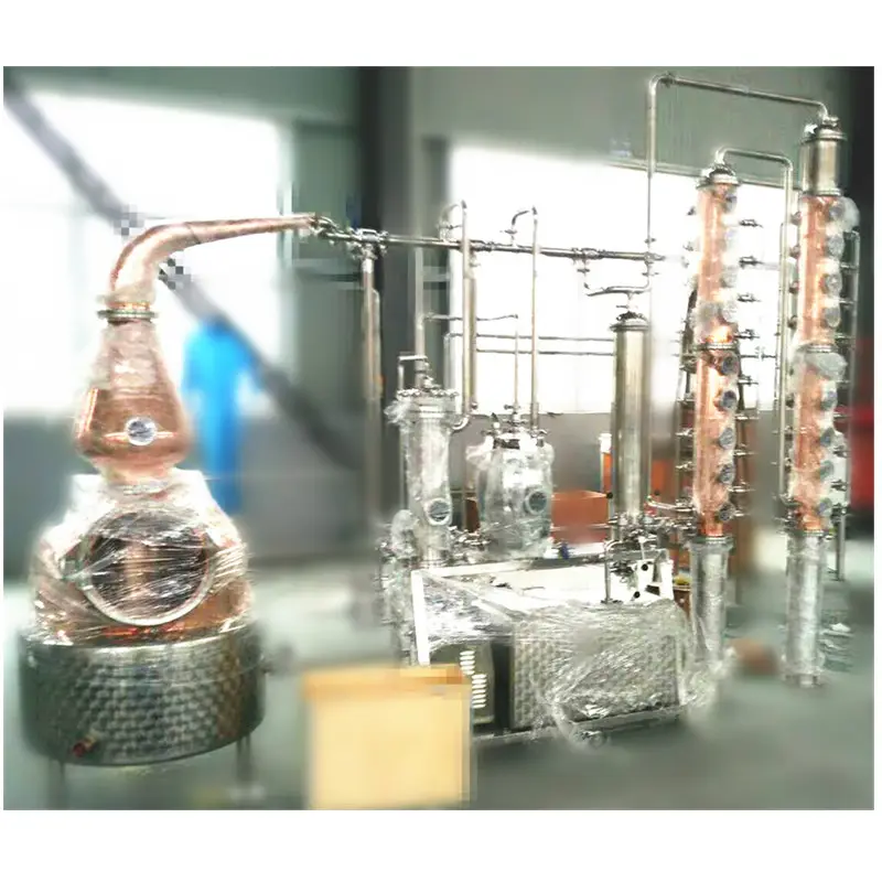 Whiskey Vodka Gin and Rum Multifunction Distiller with Less than 0.4μm Roughness