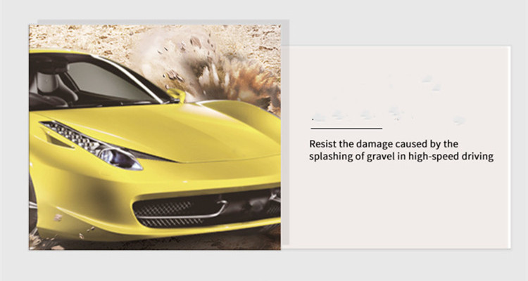 Anti Scratch TPH Self Healing Paint Protection Film Glossy Finish 3MIL