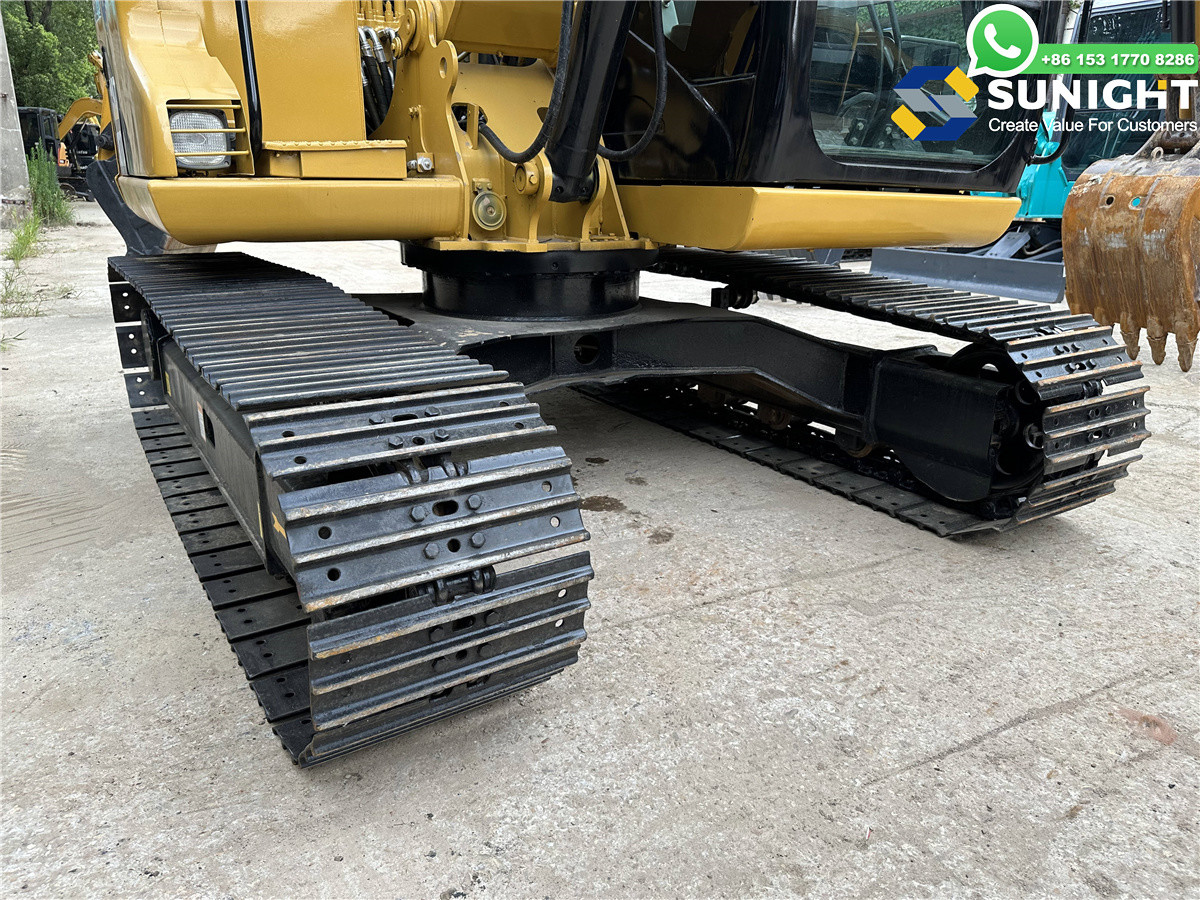 Crawler Excavator Caterpillar 307C 307D Excavator CAT 307 With Blade