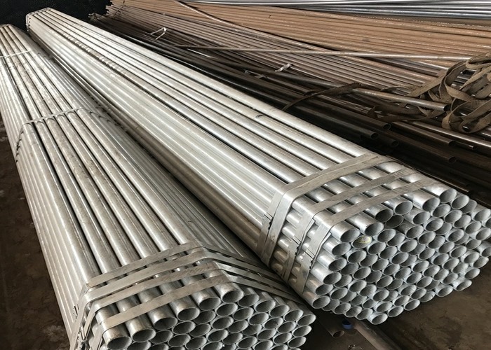ASTM A179 SCH60 Hot Dip Galvanized Steel Tube Waterproof Custom Color