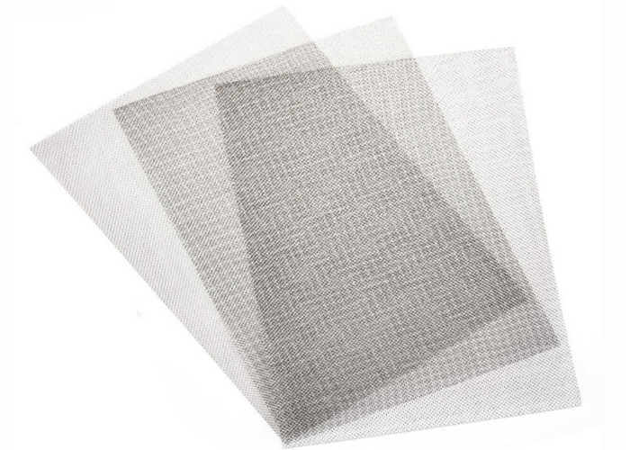 30X 21Cm 304 Stainless Steel Wire Mesh Sheets 0.4mm Metal Security Mesh