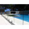 Buy cheap High Strength 5mm 6mm 8mm Clear Tempered Glass Frameless Pool Fence Glass from wholesalers