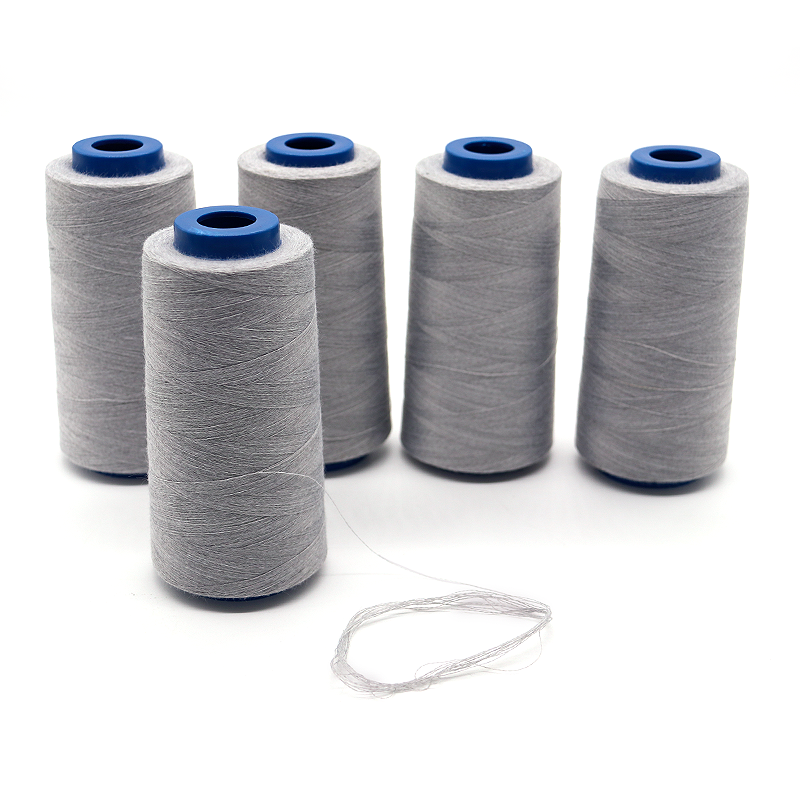 Antistatic Sewing Thread 40/2 Stainless Steel and Polyester for Conductive Needs