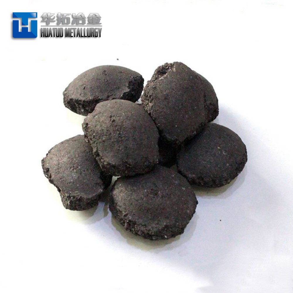 10-50mm Metallurgy Silicon Briquettes Black For Steel Smelting