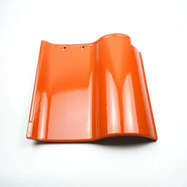 Classical Spanish Roof Tiles Customized Color Glazed French Waterproof Natural