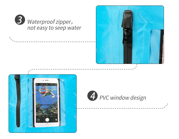 OEM Ultralight Roll Top Floating PVC Dry Bag 100% Waterproof