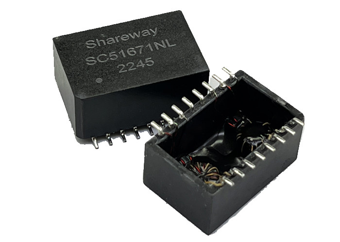 1000BASE-T 4P PoE Ethernet Magnetic Transformers for Temperature Applications 7490220115