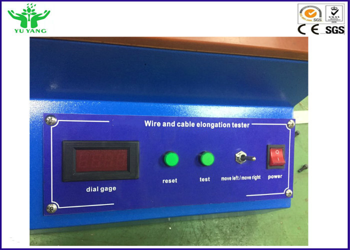 250mmu Copper Wire And Cable Elongation Testing Machine For Aluminum 0 ~ 48%