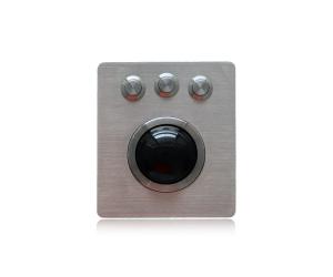 China 50.8mm Black Mechanical Trackball Computer Mouse Trackball Pointing Device on sale