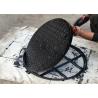 Buy cheap Inspection Circular Drain Grate Ductile Cast Iron Material Light Weight from wholesalers