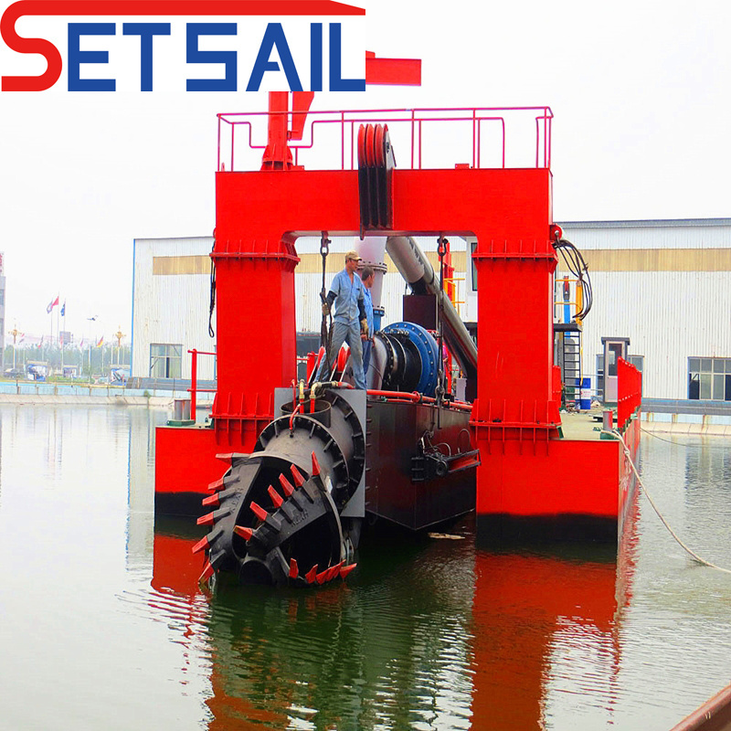 ISO China Supplier Gold Cutter Suction Dredger Dredging Machine
