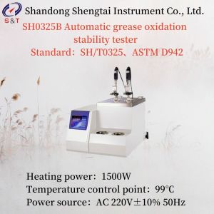 Heating Power 1500W Automatic Grease Oxidation Stability Tester Temp Control