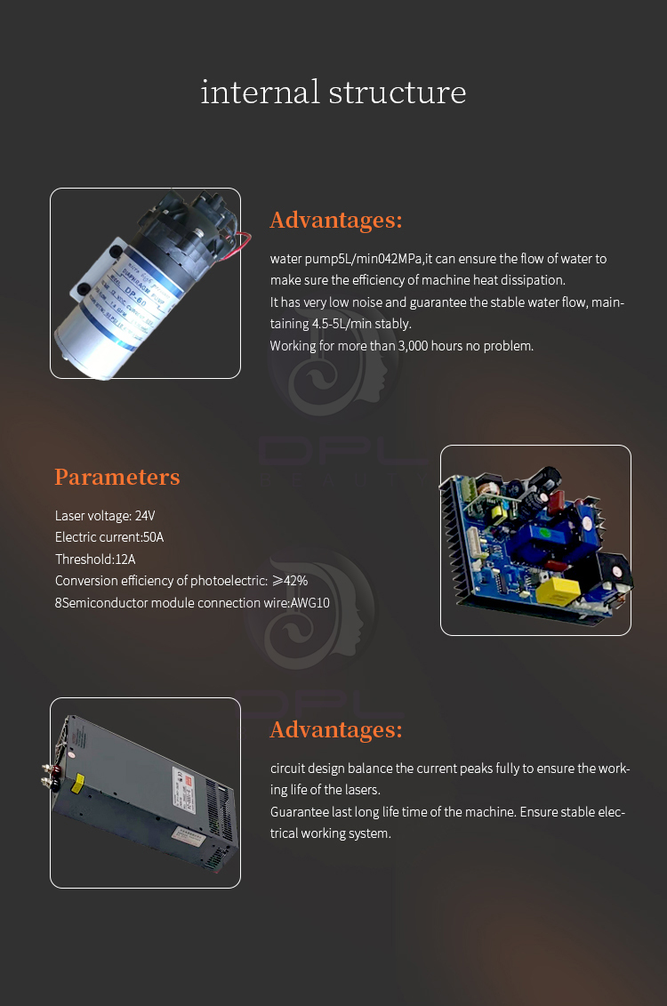 High Quality Nd Yag Laser Portable 808 Diode Laser Hair Removal Machine Instrument