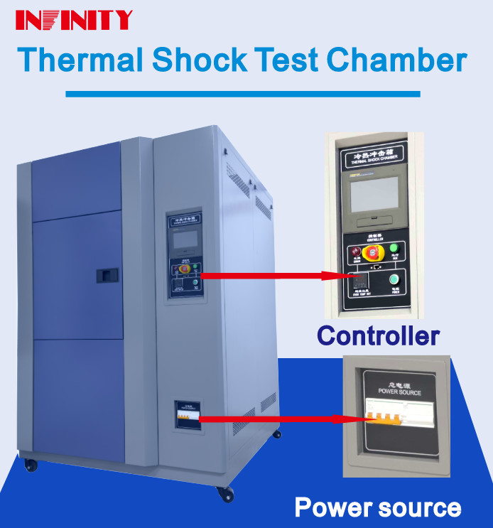 IE31A 150L 408L Cooling Rate Programmable Thermal Cycling Shock Test Chamber