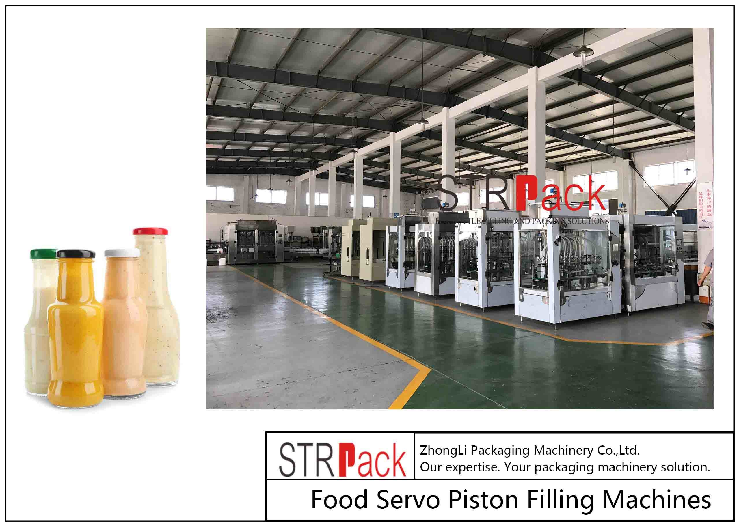 Automatic Liquid / Paste Filling Equipment 10L Hopper Volume