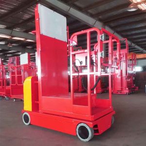 60 Inches Electric Stock Picker Turning Radius With Cushion Tires