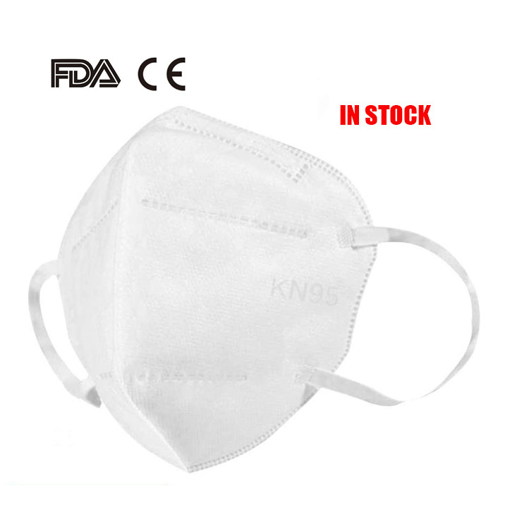 White Earloop Procedure Masks Reusable KN95 Mouth Mask 170*100 Mm
