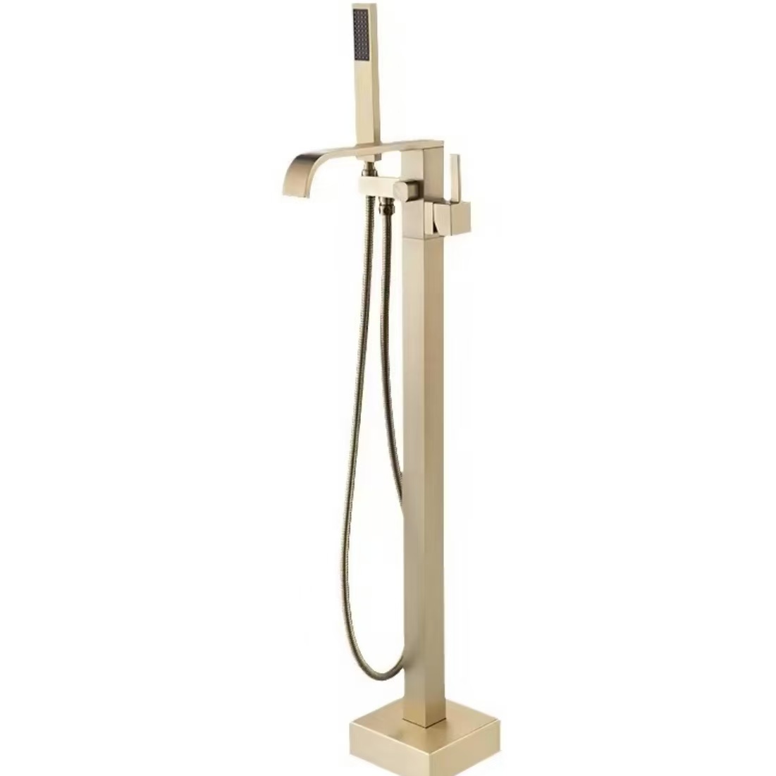 CUPC Freestanding Bathtub Accessories Brass Brushed Bronze Tub Faucet Taps