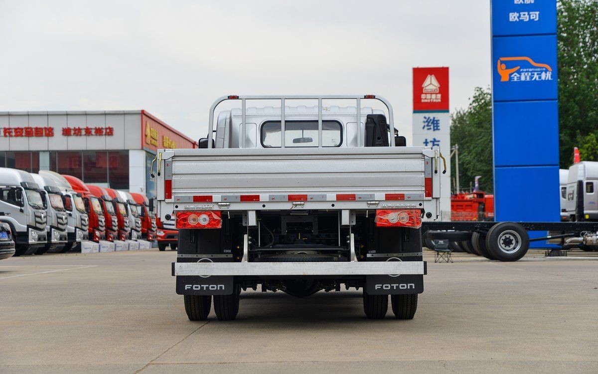 Foton Omak S1 160HP 4.17M Single Row Palletized Light Cargo Truck Cargo Box Truck