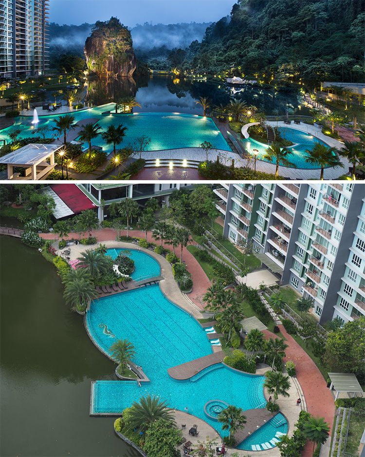 100% Imported Lucite PMMA Acrylic Panel for Modern Design Outdoor Swimming Pool