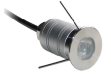 Stainless steel mini outdoor led underground lights, 1W / IP67 / DC12V/Cutout 18mm