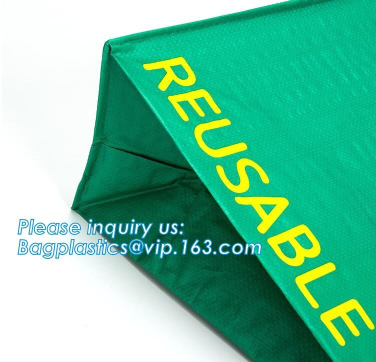 Custom Huge Luggage PP Woven Bag With Zipper Lock,PP Woven Shopping Bag,Factory customized cheap laminated pp woven shop