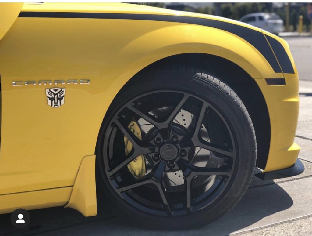 20" 20x9" Chevrolet Replica Wheels Chevy Camaro Z28 Rims OEM Gloss Black