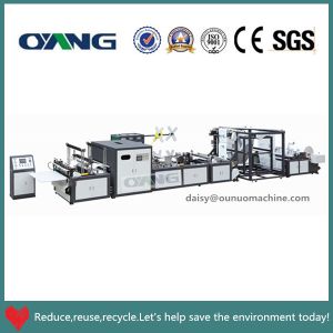 China Quality New Design Non Woven Box Bag Making Machine on sale