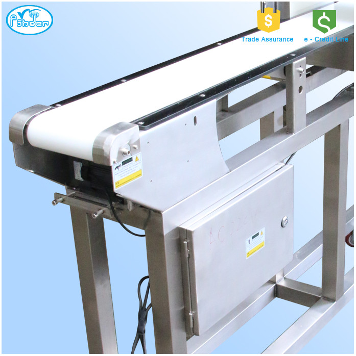Food Safety Belt Conveyor Metal Detectors For Milk Powder , 1 Year Warranty