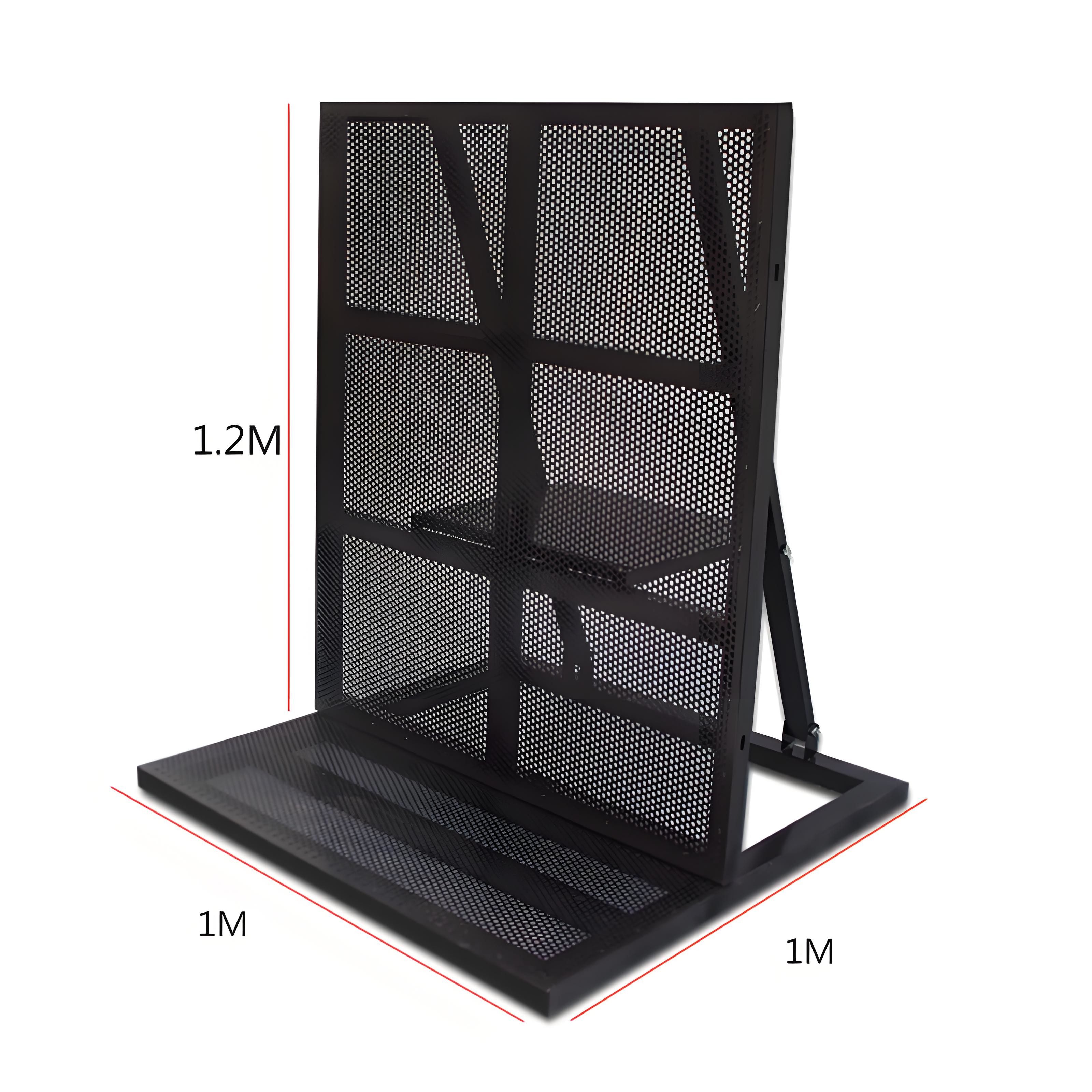 Aluminum Folding Crowd Control Barrier Portable Event Protect Concert Barricades