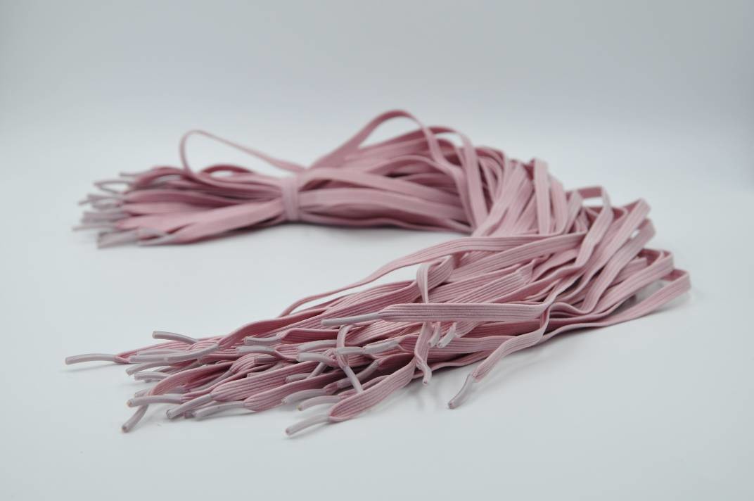 Oxygen Mask Round Elastic Band Latex Free Elastic Band