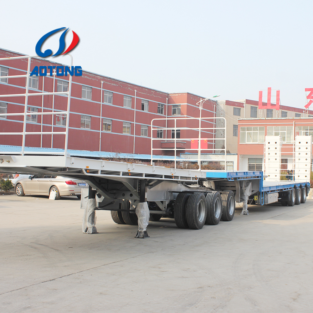 Hydraulic Multi Axle 35-100 Ton Bulk Cargo Carrier Lowboy Trailer Within Your Budget