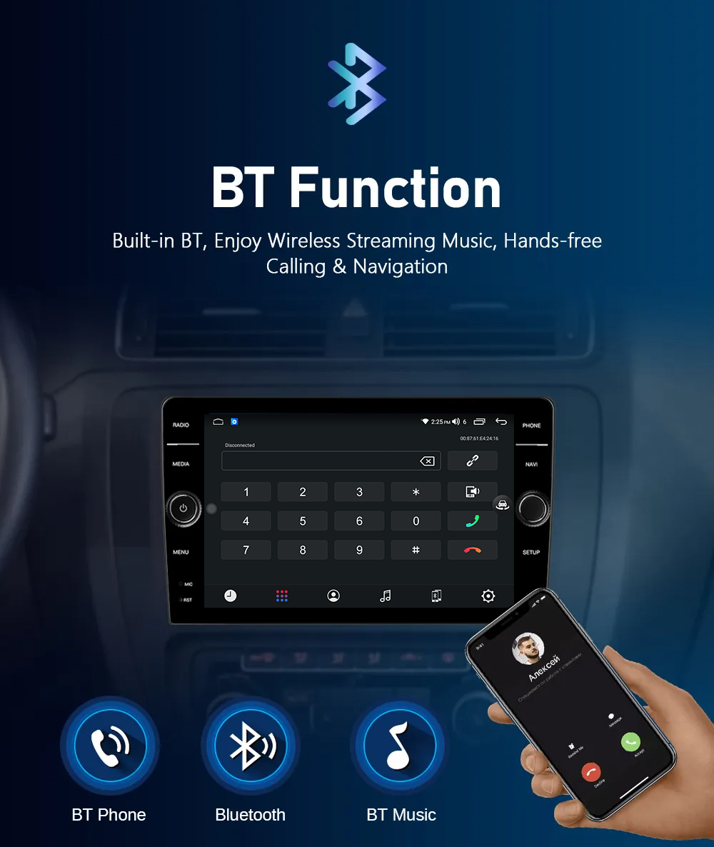 8" Android 11 GPS Navigation Car Stereo for Mazda BT50 2012-2018 Multimedia Player Unit Carplay WIFI 2 32GB