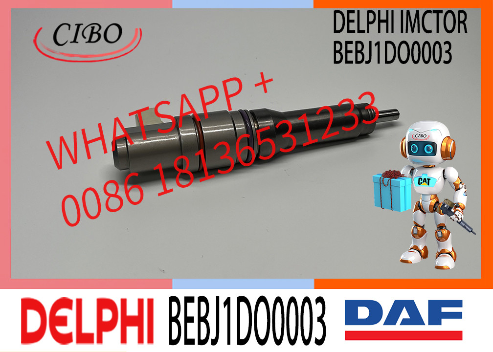 Diesel Fuel Injector Common Rail Parts Injector BEBJ1DO0003 1972591 BEBJ1DO1104 1972590 For VOL-VO