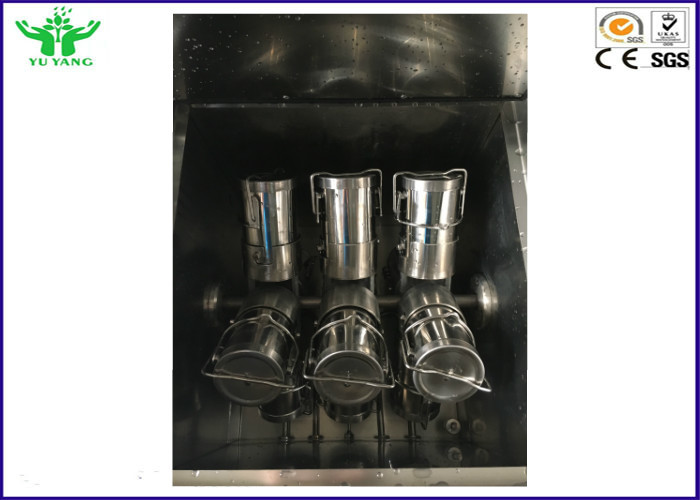 Ac 380v Colour Washing Fastness Tester 40 ± 2r / Min Rotation Speed