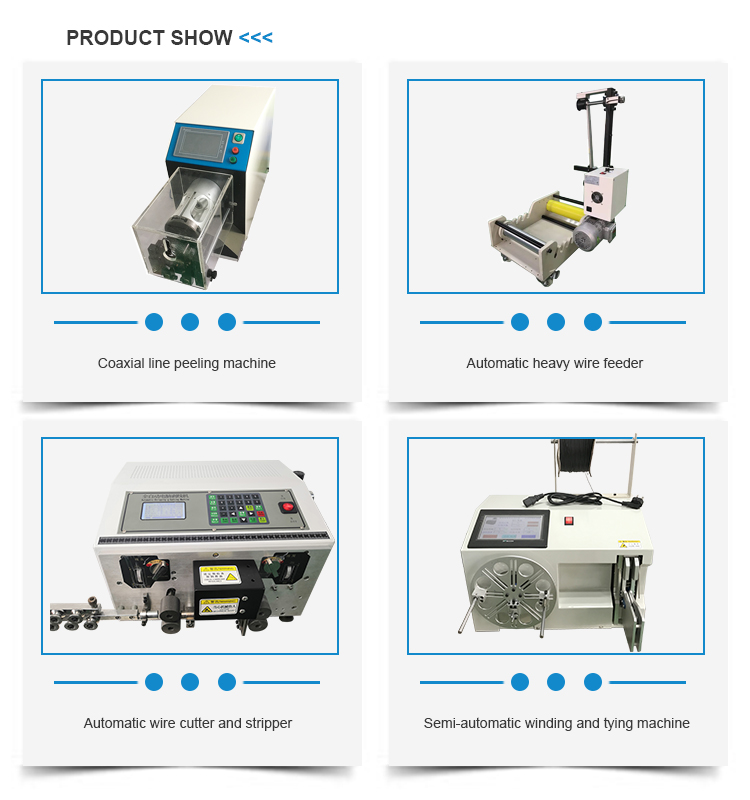 Power Line Bundling Simplified 800*450*1000MM Semi-automatic Wire Ligation Equipment