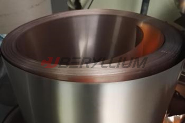 Beryllium Copper Uns C17200 Half Hard Strip Cube2 CDA 172 0.8-2mm For Springs
