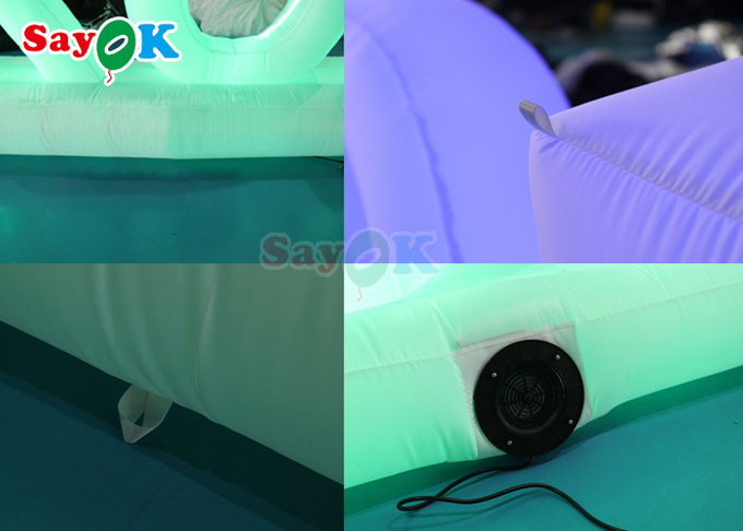 Customized Giant Inflatable Billboard Sign Balloon For Advertising Attractive Logo Display