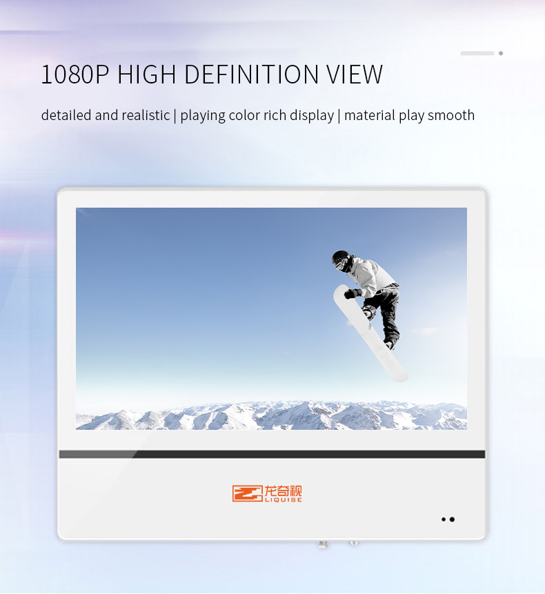 32 Inch 65 Inch 10point Touch Wall Mounted Display For Elevator