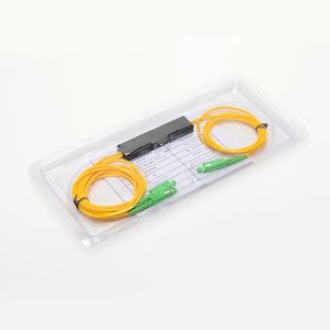 Telecommunications 1x2 Plc Fiber Splitter Single mode and multi mode