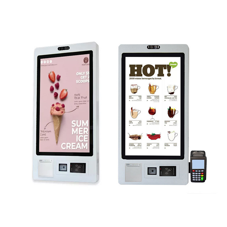 1920X1080 Custom Logo Self Ordering Kiosk For Desktop Wall And Floor