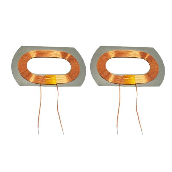 Quality Wireless Charging Semiconductor Receiving Coil Amorphous Wrapped Wire for sale