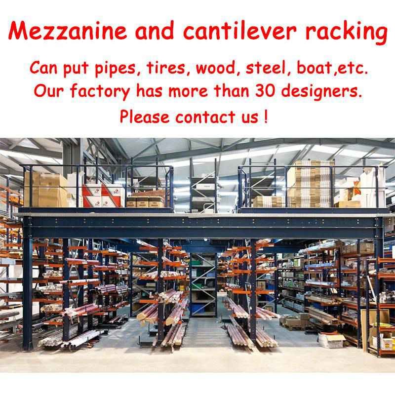OEM Cantilever Pallet Racking Q235B Medium Duty Cantilever Rack