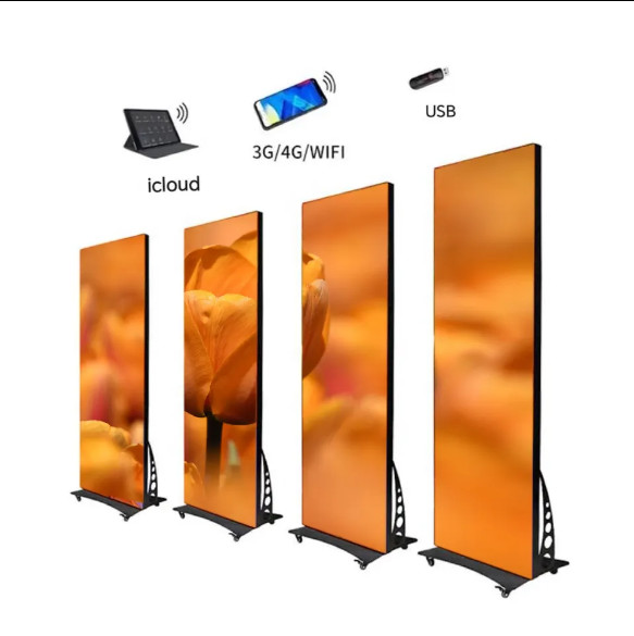 1R1G1B Color Configuration P2mm LED Poster Display for Eye-Catching Advertising