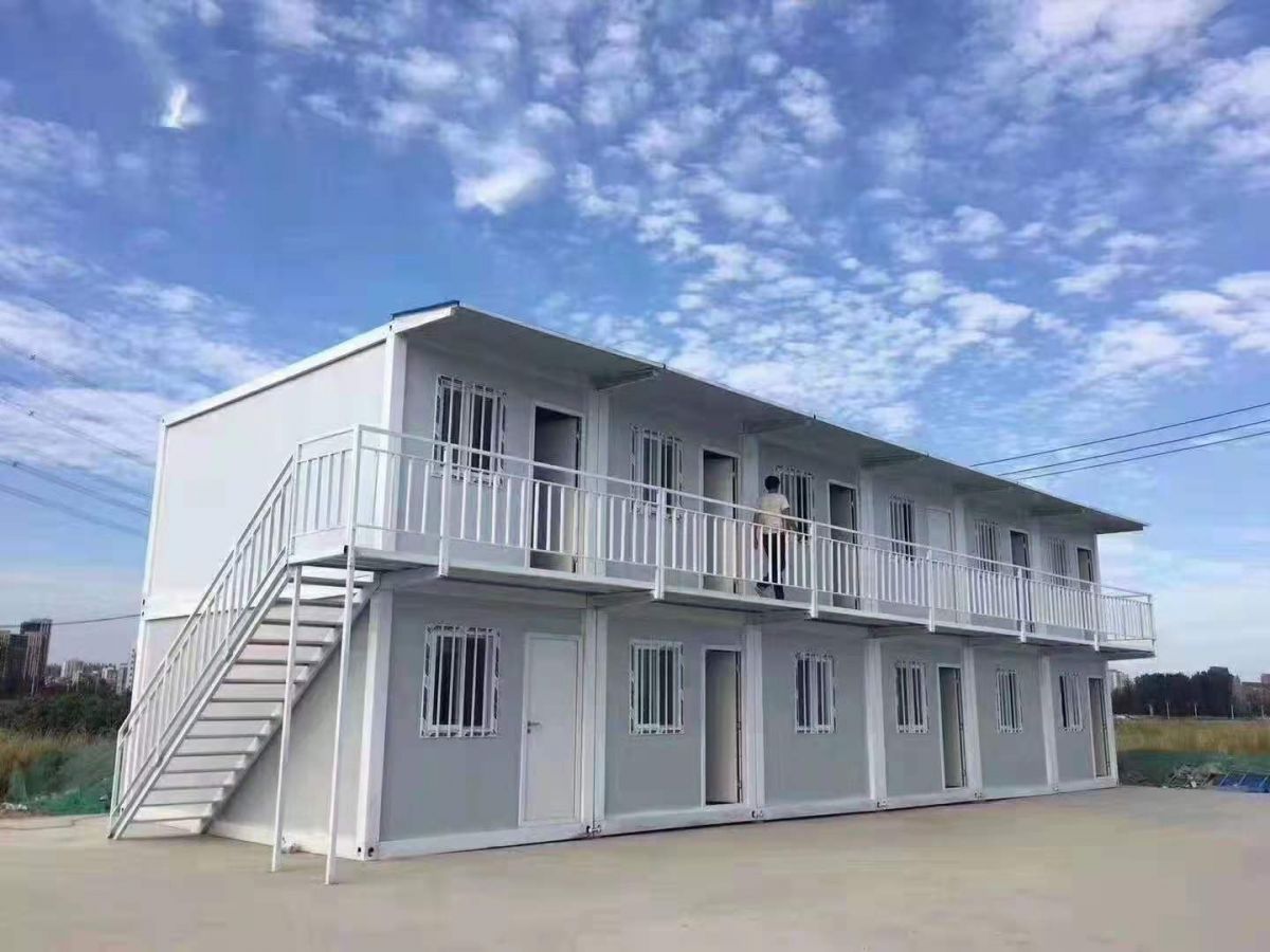 Steel Structure Container House 2 Storey Expandable Prefab Homes