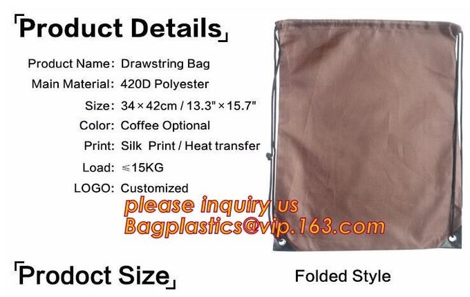 Cheap Digital Printing 100D Polyester Bag 30x45cm Any Logo Custom Drawstring Backpack,Waterpoof Most Popular Hot sale Pr
