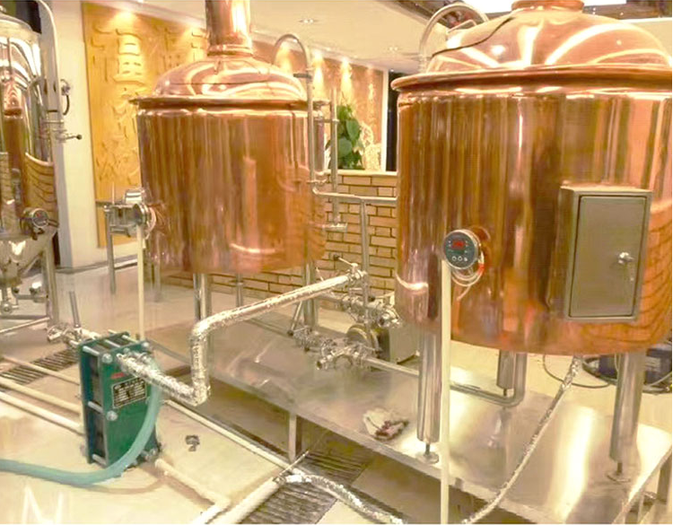 Adjustable Voltage GHO 220V/110V Manual Beer Brewery System with Stainless Steel 304