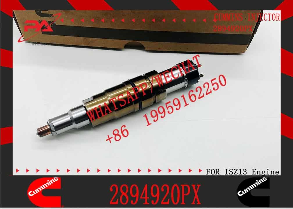 Reman Fuel Injector 2894920 5579415 2894920NX 5579415NX 2894920PX 5579415RX for Cummins HPI ISX15 Engine